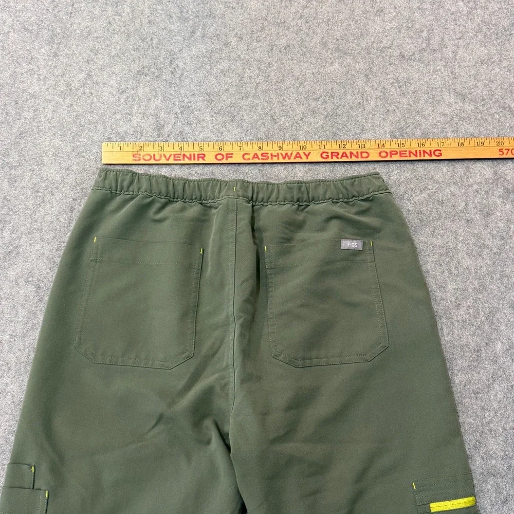 Figs Technical Collection Green Cairo Cargo Scrub Pants Men's Size Small